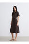 Belted Shirt Dress - 2
