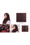 Young girl child woman Cotton piece scarf headscarf foulard daily taraweeh prayer quran course gift - 3