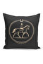 Classic Horse Series Double Sided Digital Printed Set of 3 Throw Pillow Covers (Horse) - 2