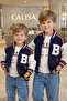 Boy's Cool 3-Piece College Jacket and Jean Pants Combination |   5-14 Years Old Holiday Set - 6