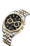Yellow and Silver Steel Cord Men's Wristwatch Fm11755A-D2 Functions Active 3 Atm Waterproof - 2
