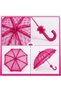 Victorian Style Fuchsia Lace Umbrellas – Decorative Sun Umbrella for Bridal and Engagement - 2