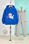 Children's Unisex Cat Butterfly Hooded Tracksuit Set