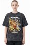 Design Avatar the Last Airbender Anime Printed Unisex Oversized Vintage Washed T-Shirt - 2
