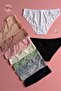 Arvena Soft |   10-Pack of Cotton Women's Panties, Triangle Cut, Comfortable Daily Underwear, Basic Breathable Fabric