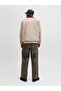 سترة رجالية باللون البيج من Jorcatskills Barn Jacket Sn 12291660-Crockery - 4