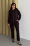 Oversized Hooded Kangaroo Pocket Modal Hijab Suit 3180 - Special Series - 3