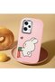 Redmi Note 12 Pro Speed Compatible Shock-Absorbing Camera Protected Pink Silicone Case Dual Model - 2