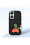 Oppo A60 Compatible Shock-Absorbing Camera Protected Black Silicone Case Dual Model