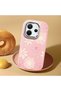 Redmi Note 14 4g Compatible Shock-Absorbing Camera Protected Pink Silicone Case Floral Print - 3