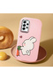 Pink Silicone Case Compatible with Samsung Galaxy A52/A52S with Shock-Absorbing Camera Protections Dual Model - 2
