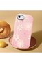 iPhone 7/8/Se 2020 2022 Compatible Shock-Absorbing Camera Protected Pink Silicone Case Floral Print - 3