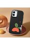 iPhone 16 Plus Compatible Black Silicone Case with Shock-Absorbing Camera Protections Dual Model - 2