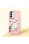 Samsung Galaxy A26 Compatible Shock-Absorbing Camera Protected Pink Silicone Case Dual Model