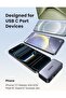 UGREEN Mini Power Bank, 5000mAh with Built-In USB C Connector - 6