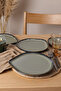 Reaktif Green Serenity Serving Plate 27 cm 6 Pieces Q84 - 4