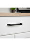 Drawer and Cabinet Handle 128 mm Modern Furniture Handle Durable Metal Door Handle Matte Black - 5