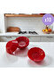 10-Piece Tea Saucer Coaster Set Unbreakable - Plastic