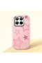 Mi 15t Pro Compatible Camera Protected Pink Soft Silicone Phone Case Pink Star - 3