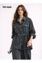 Egzoti̇k Asorti̇k Women's Waist Tunneled Snap-Fastened Shirt with Elastic Waist and Loose Pants Two-Piece Set - 2