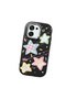 Black Soft Silicone Phone Colorful Stars with Camera Protection Compatible with Oppo A6 Pro - 3