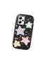 Black Soft Silicone Phone Colorful Stars with Camera Protection Compatible with Redmi Note 12 5g - 3