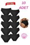 Private Pink 10-Piece Advantage Package 100% Cotton Bato Panties - Heart Patterned Soft Textured Daily Set