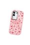 Pink Soft Silicone Phone Bow with Camera Protection Compatible with Vivo Y29 Patterned - 3