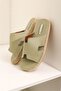 Grace Genuine Leather Men's Avocado Bohemian Slipper Espadrilles