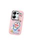Pink Soft Silicone Phone Doraemon Patterned with Camera Protection Compatible with Poco M6 Pro 4g - 3