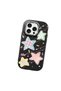 Black Soft Silicone Phone Colorful Stars with Camera Protection Compatible with iPhone 15 Pro Max - 3
