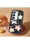 Black Soft Silicone Phone Colorful Stars with Camera Protection Compatible with Tecno Camon 40 - 2