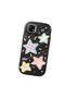 Black Soft Silicone Phone Colorful Stars with Camera Protection Compatible with Redmi 10C - 3