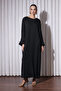 Sovena Bat Sleeve Dress 5354 Black