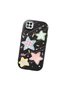 Black Soft Silicone Phone Colorful Stars with Camera Protection Compatible with Poco C31 - 3