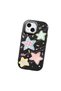 Black Soft Silicone Phone Colorful Stars with Camera Protection Compatible with iPhone 15 - 3
