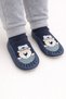 Çarık Socks Non-Slip Underlay Pack Genuine Leather Sole-Warm Baby-Child Booties
