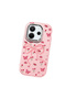 Pink Soft Silicone Phone Bow with Camera Protection Compatible with Redmi Note 14 4g Patterned - 3