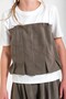 Girl's Single Jersey Pleated Garni Suit - 2