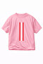 Oversized T-Shirt Vertical Stripe Printed 100% Cotton T-Shirt Comfortable Fit