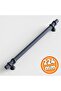 Furniture Drawer Cabinet Cupboard Kitchen Door Handles Handle Handle Black Metal Handle 224 Mm-22.4 cm - 6