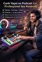 Live Streaming Sound Card Bluetooth Podcast Professional Broadcaster Sound Card Compatible with Phone and Computer - 2