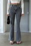 Menaf Füme Flared High Waist L Stretch Fabric Jeans - 3