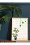 Linear Plant and Lamps One-Piece Wooden Framed Painting - 3