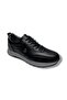 Brt 026-26 Genuine Leather Anatomical causal men's shoes black smoke