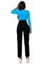 Doli Black Stretch Fabric High Waist Denim Mom Jeans S Boyfriend Jeans. - 2