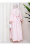 Pleated Sleeveless Shirt & Pleated Skirt Hijab Set Rc9028 - 8