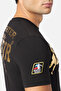 Iconica Black T-Shirt with Gold Logo - 3