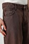 Baggy Fit Jean Brown - 5