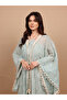 Sequin Embellished Jalabiya - 5